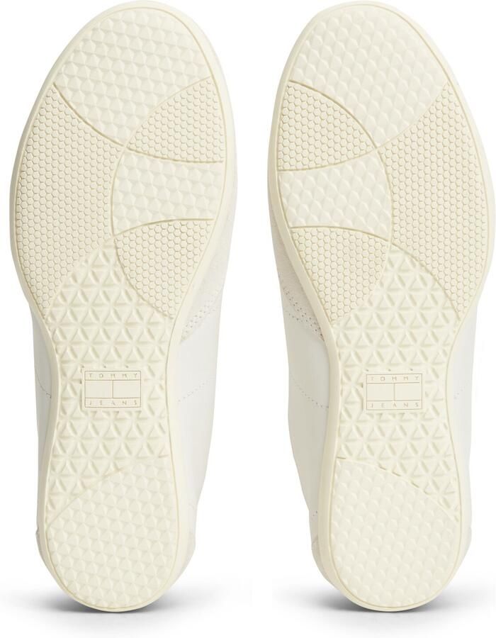 Tommy Jeans Sneakers laag rood wit wolwit - Foto 3