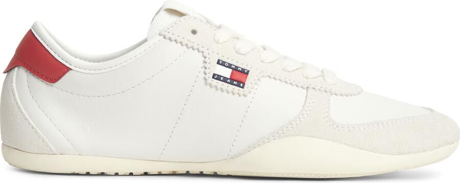 Tommy Jeans Sneakers laag rood wit wolwit - Foto 6