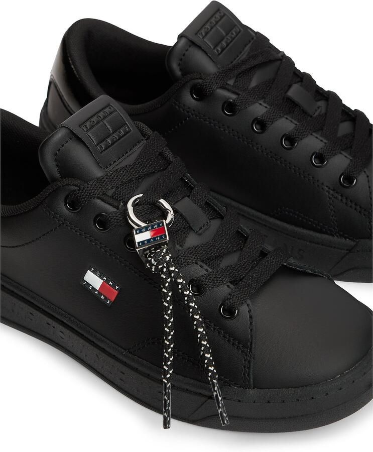 Tommy Jeans Sneakers laag rood zwart wit - Foto 3