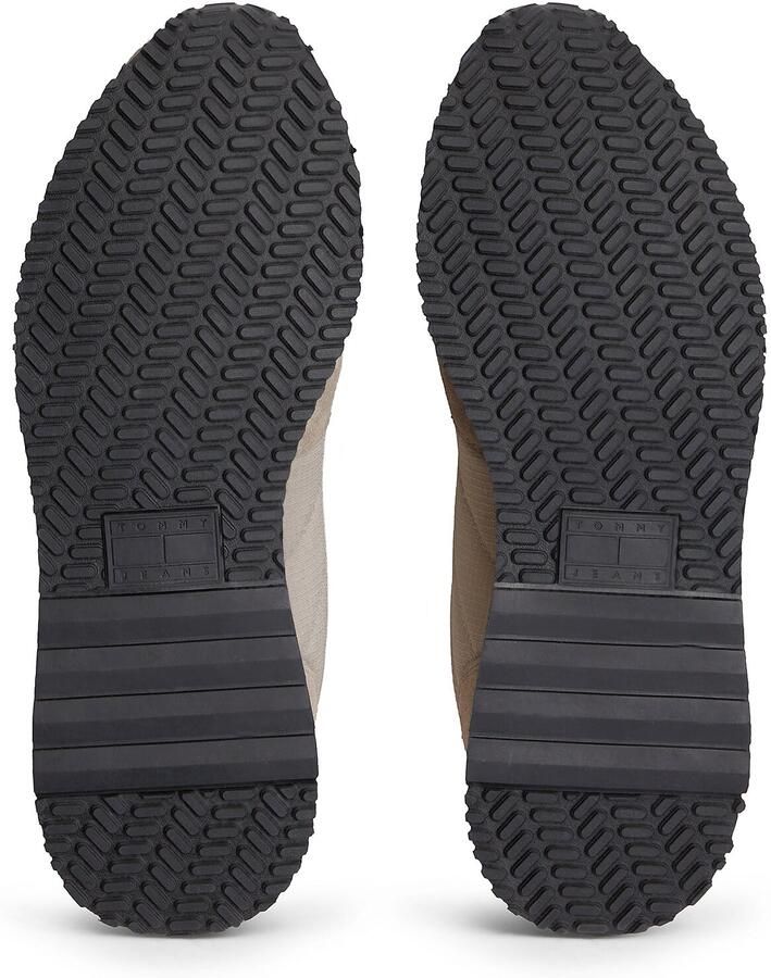Tommy Jeans Sneakers laag taupe donkergroen - Foto 2