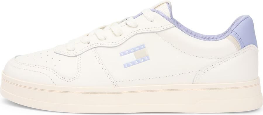 Tommy Jeans Sneakers laag 'THE GREENWICH' beige lichtblauw wit
