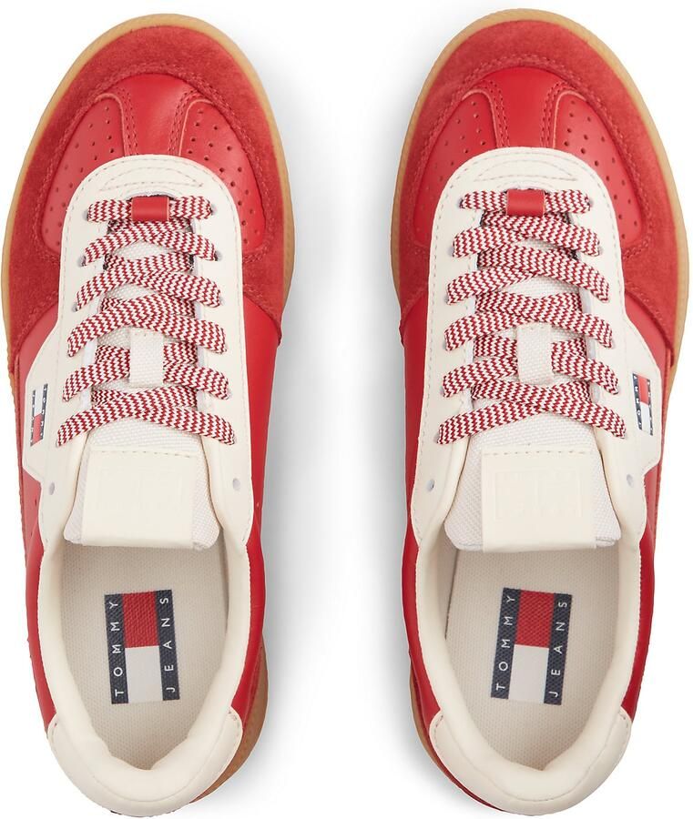 Tommy Jeans Sneakers laag 'The Greenwich' beige lichtrood - Foto 2