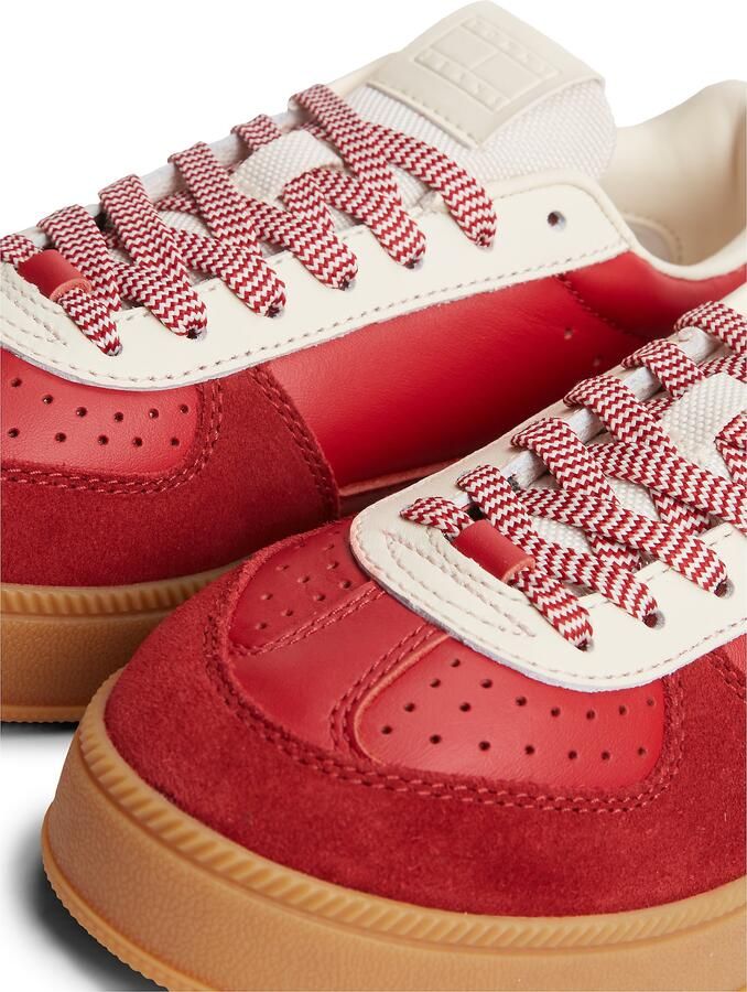Tommy Jeans Sneakers laag 'The Greenwich' beige lichtrood - Foto 4