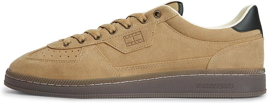 Tommy Jeans Sneakers laag 'The Greenwich' brokaat zwart