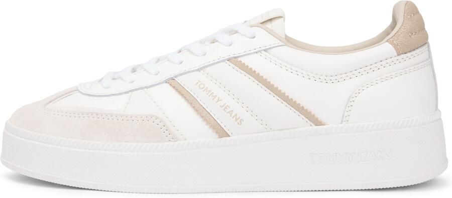 Tommy Jeans Sneakers laag 'The Greenwich Edge' beige lichtbeige wit - Foto 3