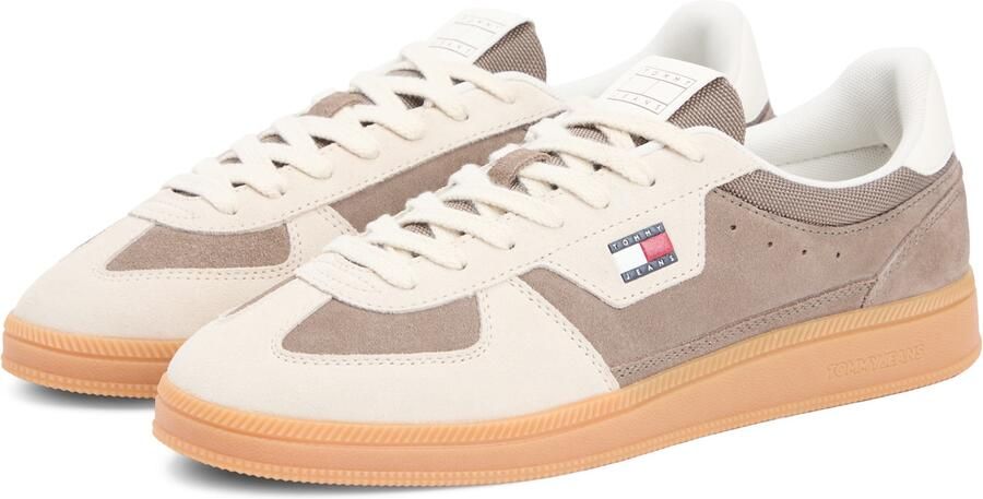 Tommy Jeans Sneakers laag 'THE GREENWiCH EDGE' crème navy bruin rood
