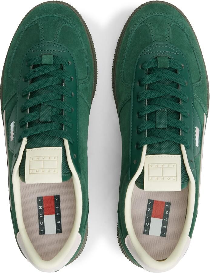 Tommy Jeans Sneakers laag 'The Greenwich Edge' groen offwhite - Foto 3