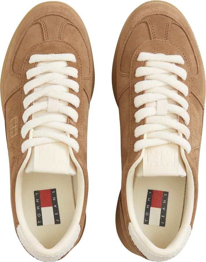 Tommy Jeans Sneakers laag 'THE GREENWICH EDGE MAX' lichtbruin natuurwit - Foto 3