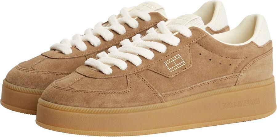 Tommy Jeans Sneakers laag 'THE GREENWICH EDGE MAX' lichtbruin natuurwit - Foto 6
