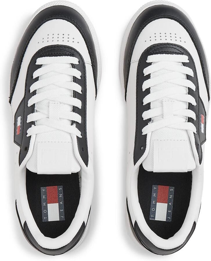 Tommy Jeans Sneakers laag 'THE GREENWICH EDGE' zwart wit - Foto 3