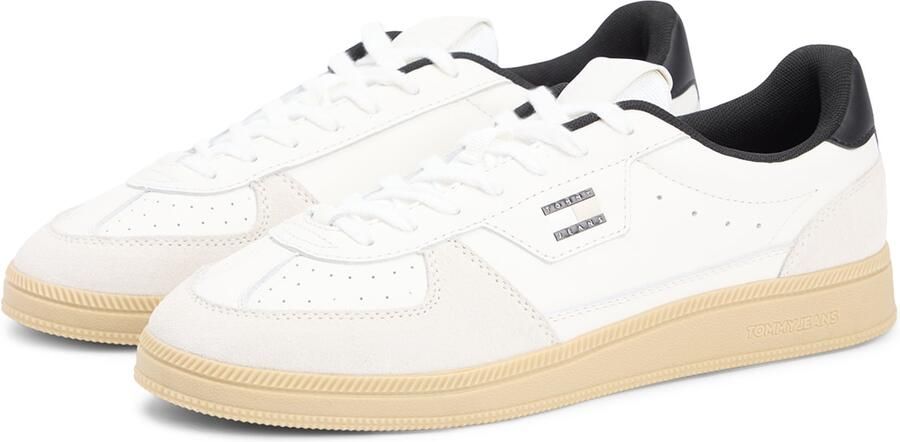 Tommy Jeans Sneakers laag 'The Greenwich Edge' zwart wit offwhite - Foto 4