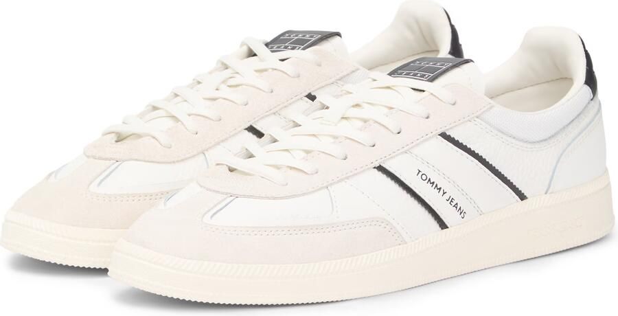 Tommy Jeans Sneakers laag 'THE GREENWICH EDGE' zwart wit wolwit - Foto 6