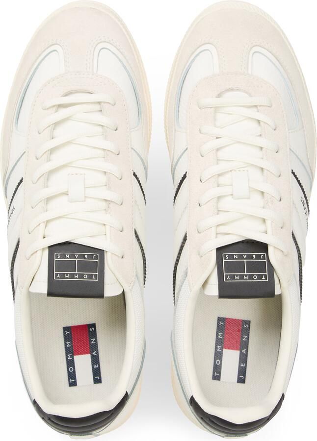 Tommy Jeans Sneakers laag 'THE GREENWICH EDGE' zwart wit wolwit - Foto 4