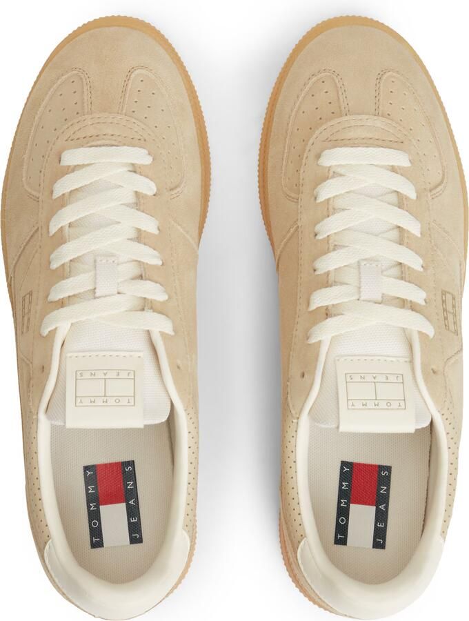 Tommy Jeans Sneakers laag 'The Greenwich Metallic Logo' beige crème - Foto 6