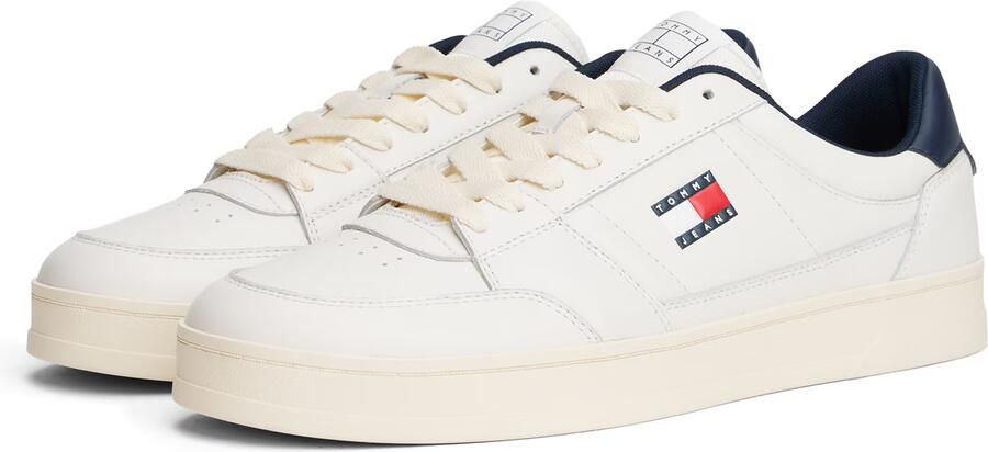 Tommy Jeans Sneakers laag 'THE GREENWICH NEW ESS' navy knalrood wit - Foto 7