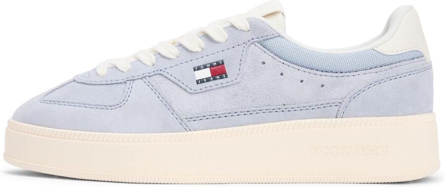 Tommy Jeans Sneakers laag 'The Greenwich' pastelblauw wit