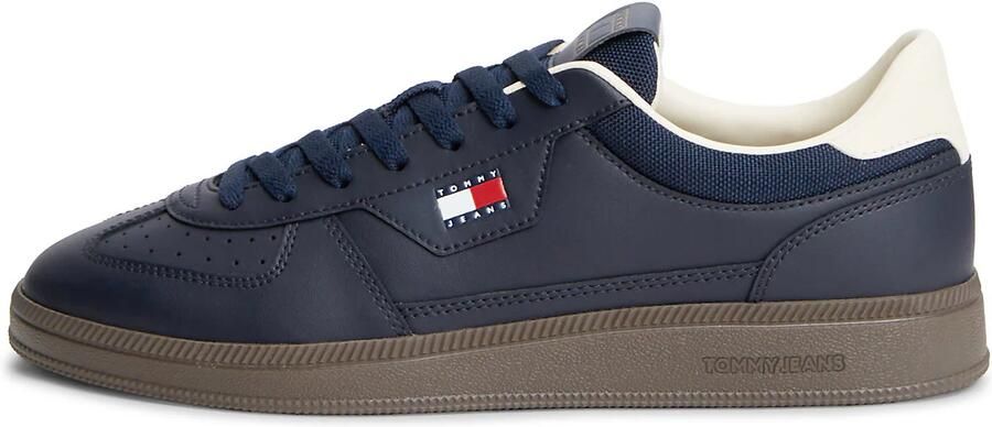 Tommy Jeans Sneakers laag ultramarine blauw rood wit