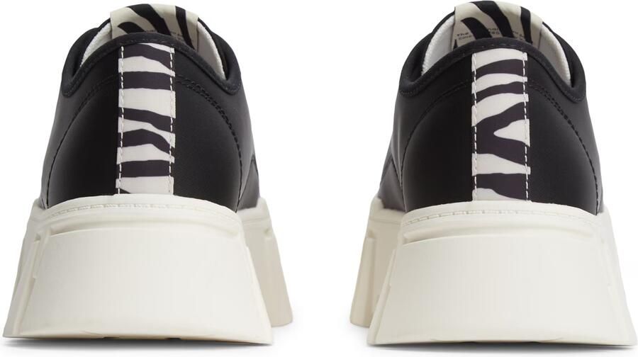 Tommy Jeans Sneakers laag 'Zebra Print Logo Platform Cupsole' zwart - Foto 5