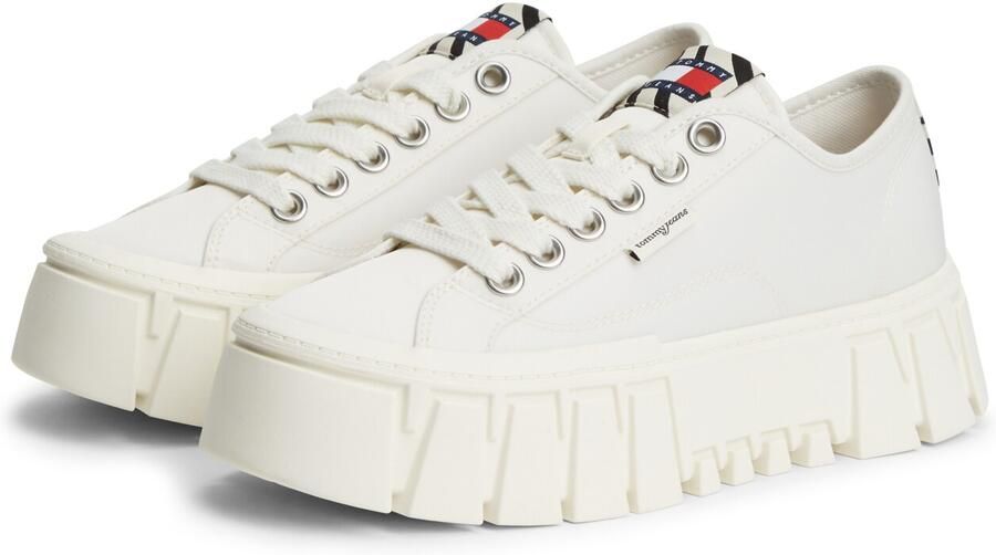 Tommy Jeans Sneakers laag 'Zebra' wit - Foto 5