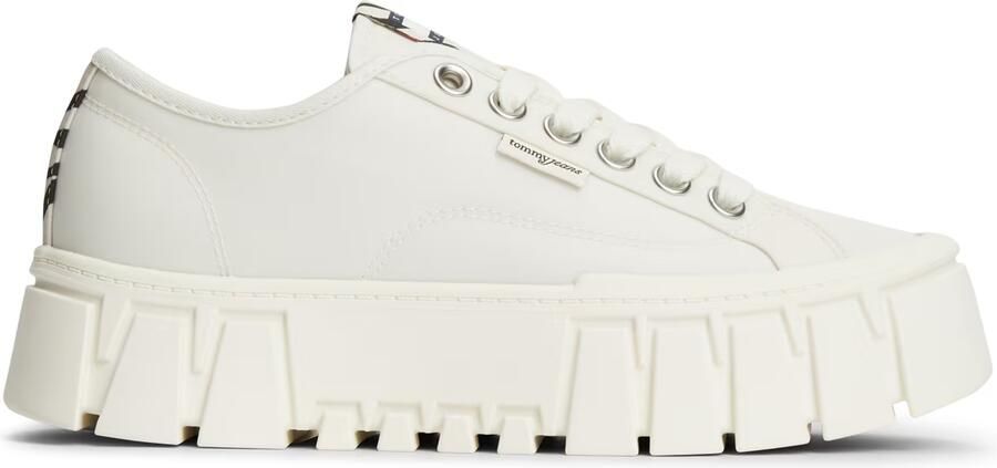 Tommy Jeans Sneakers laag 'Zebra' wit - Foto 6
