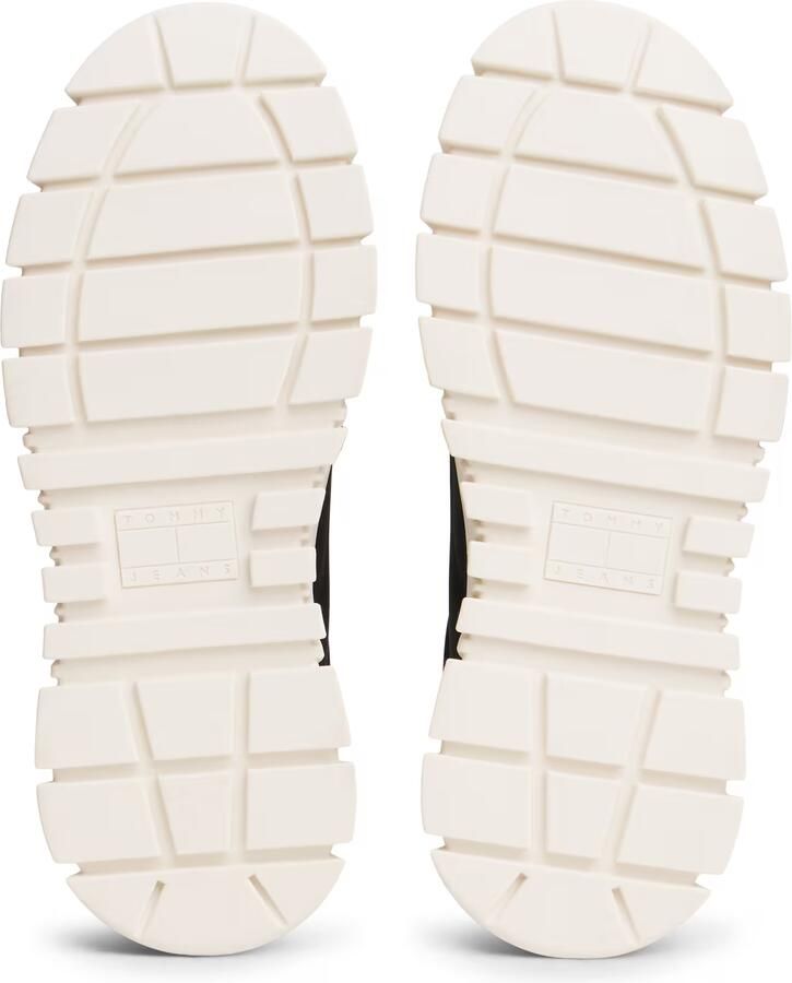 Tommy Jeans Low Top sneaker van echt leer model 'FLATFORM CHUNKY SNEAK' - Foto 3
