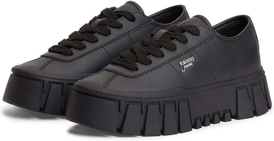 Tommy Jeans Sneakers laag zwart - Foto 6