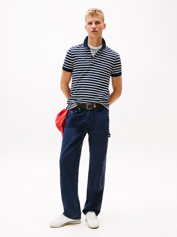 TOMMY JEANS Sneakers TJM RETRO RUNNER CLEATED vrijetijdsschoen lage schoen veterschoen met contrastafwerking