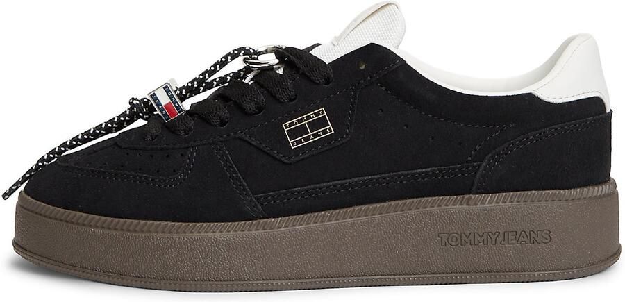 Tommy Jeans Sneakers laag zwart wit