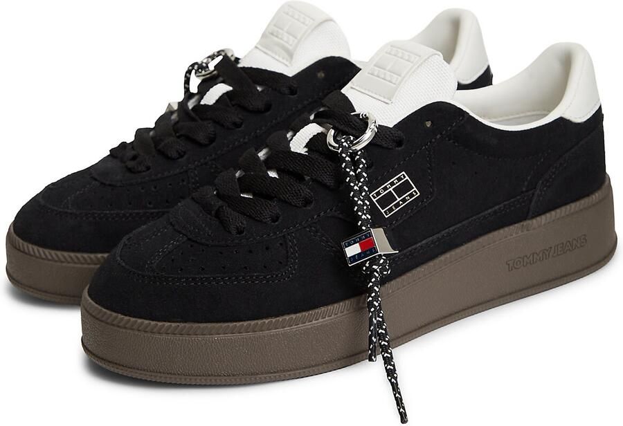 Tommy Jeans Sneakers laag zwart wit - Foto 5
