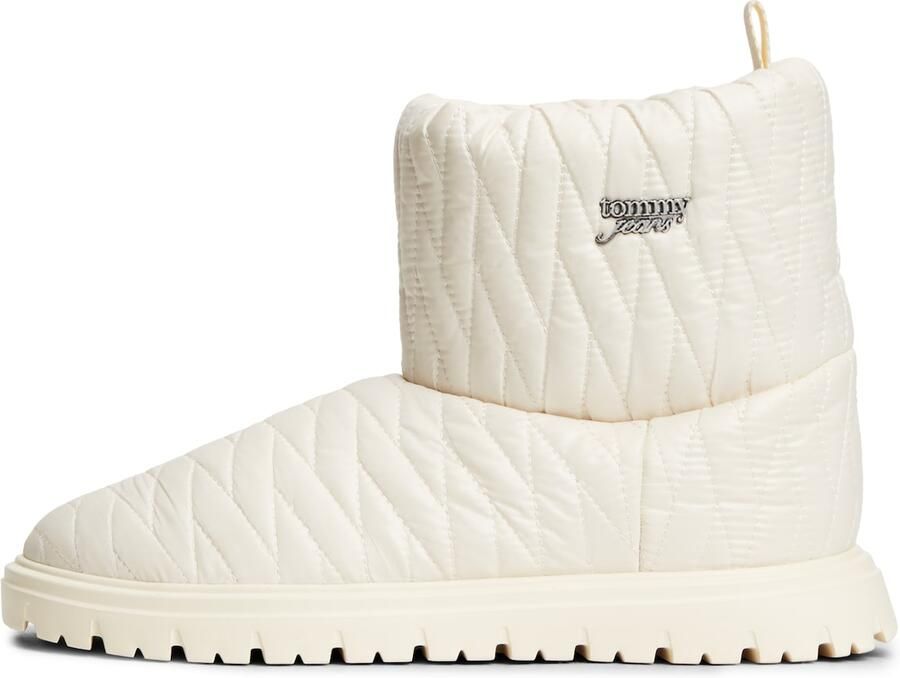 Tommy Jeans Snowboots lichtbeige