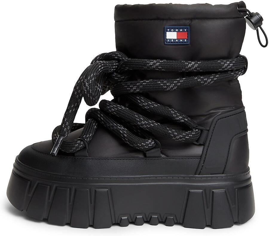 Tommy Jeans Snowboots zwart