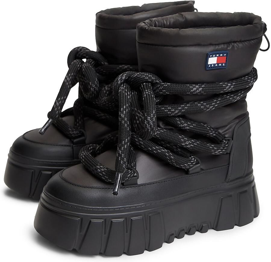 Tommy Jeans Snowboots zwart - Foto 4