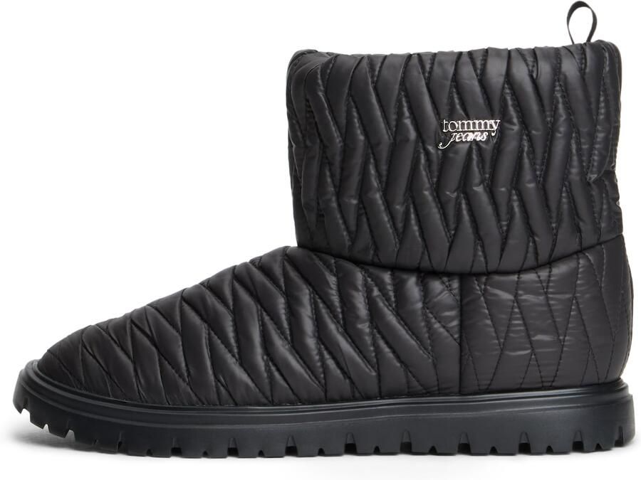 Tommy Jeans Snowboots zwart
