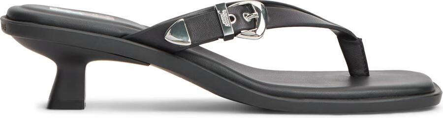 Tommy Jeans Teenslipper 'Kitten Heel Toe Post' zwart - Foto 6