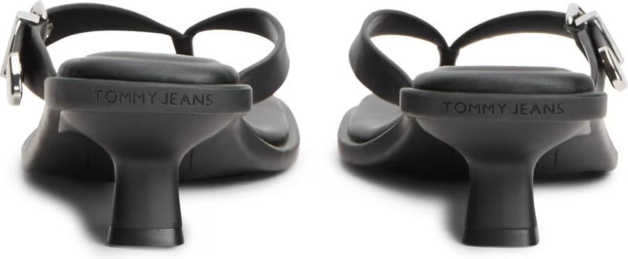 Tommy Jeans Teenslipper 'Kitten Heel Toe Post' zwart - Foto 5
