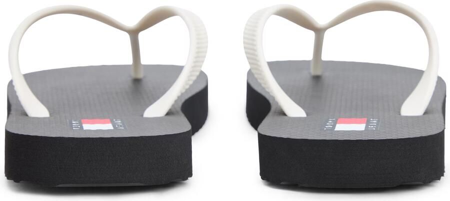 Tommy Jeans Teenslipper navy rood zwart wit - Foto 4