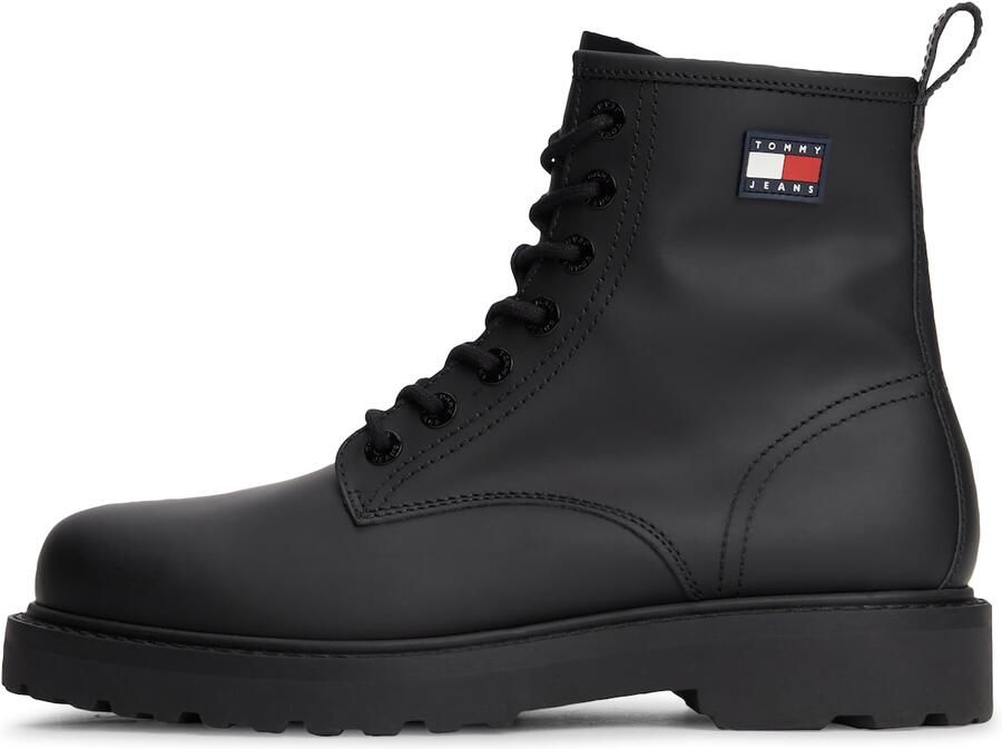 Tommy Jeans Veterboots 'Archive '01'' zwart