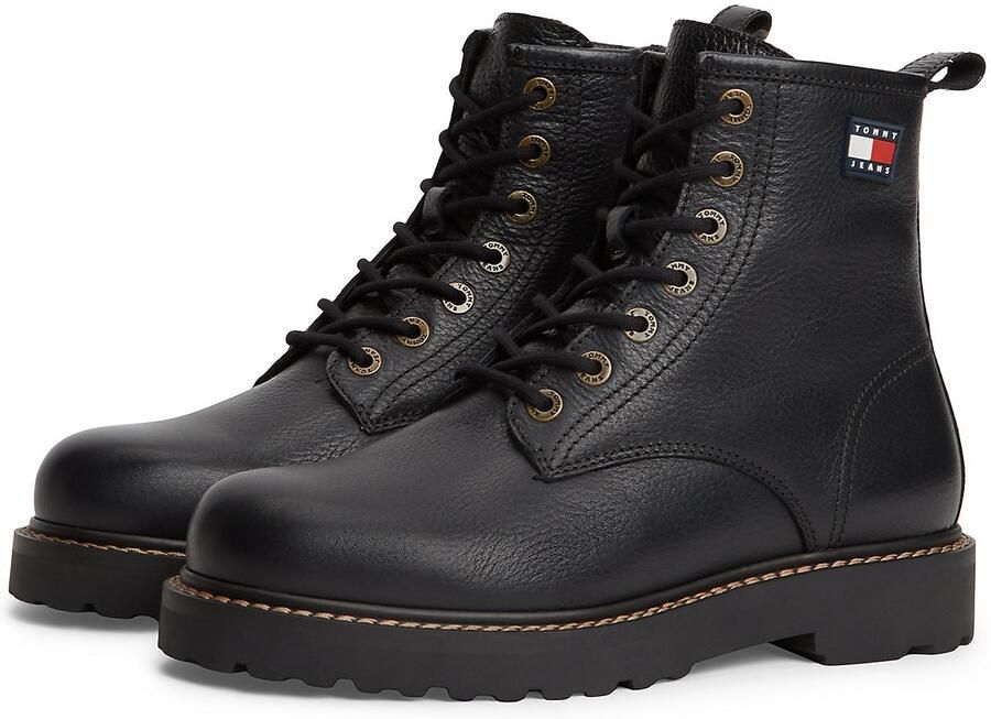 Tommy Jeans Veterboots 'ARCHIVE '01' zwart - Foto 6