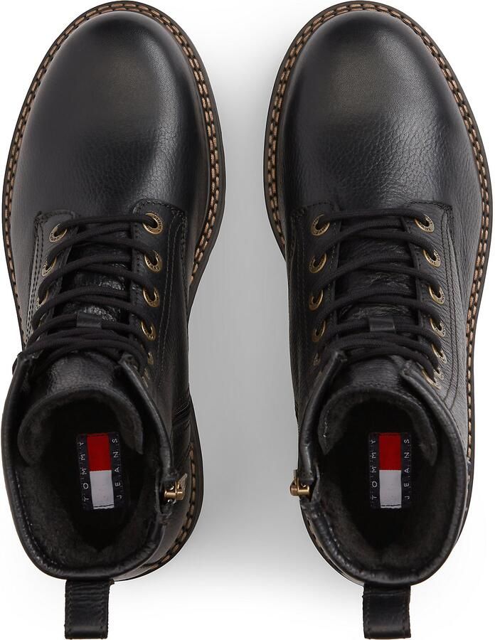 Tommy Jeans Veterboots 'ARCHIVE '01' zwart - Foto 5