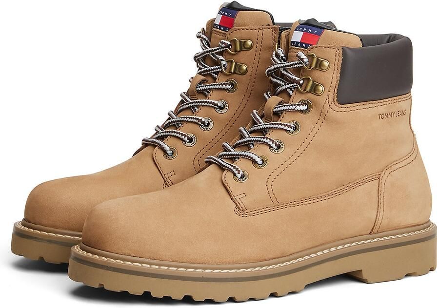 Tommy Jeans Veterboots 'ARCHIVE' cappuccino zwart - Foto 6