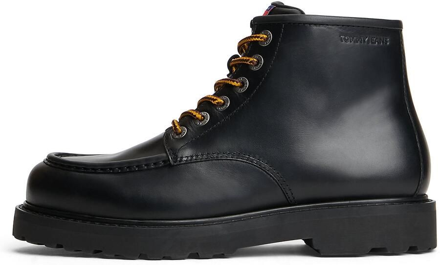 Tommy Jeans Veterboots zwart