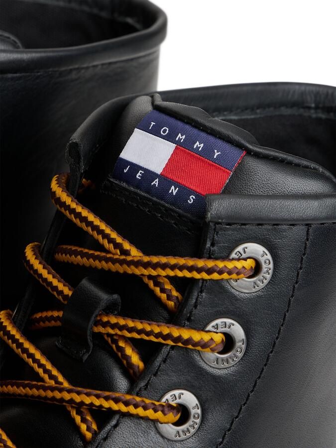Tommy Jeans Veterboots zwart - Foto 5