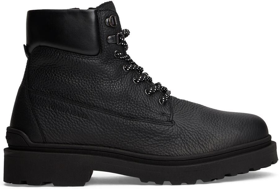 TOMMY JEANS Veterschoenen TJM LACE UP BOOT LEATHER veterenkellaars met zacht gevoerde schachtrand - Foto 6