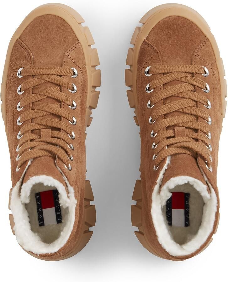 Tommy Jeans Veterlaarsjes bruin - Foto 4