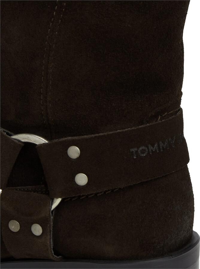 Tommy Jeans Veterlaarsjes donkerbruin - Foto 4