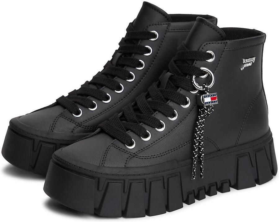 Tommy Jeans Veterlaarsjes zwart - Foto 5