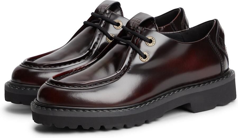 Tommy Jeans Veterschoen chocoladebruin - Foto 6
