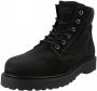 Tommy Jeans Short Lace Up Boot Heren Boots Black Nubuck - Thumbnail 4
