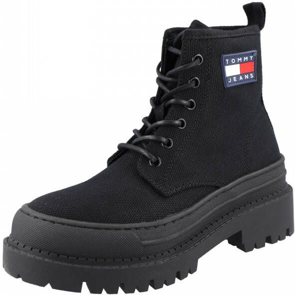Tommy Jeans Zwarte laarzen voor dames van Tommy Hilfiger Black Dames - Foto 11