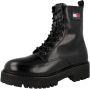 Tommy Hilfiger Veterboots in zwart voor Dames - Thumbnail 3